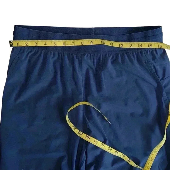 NIKE athletic pants blue size medium inner drawstring - Picture 11 of 12